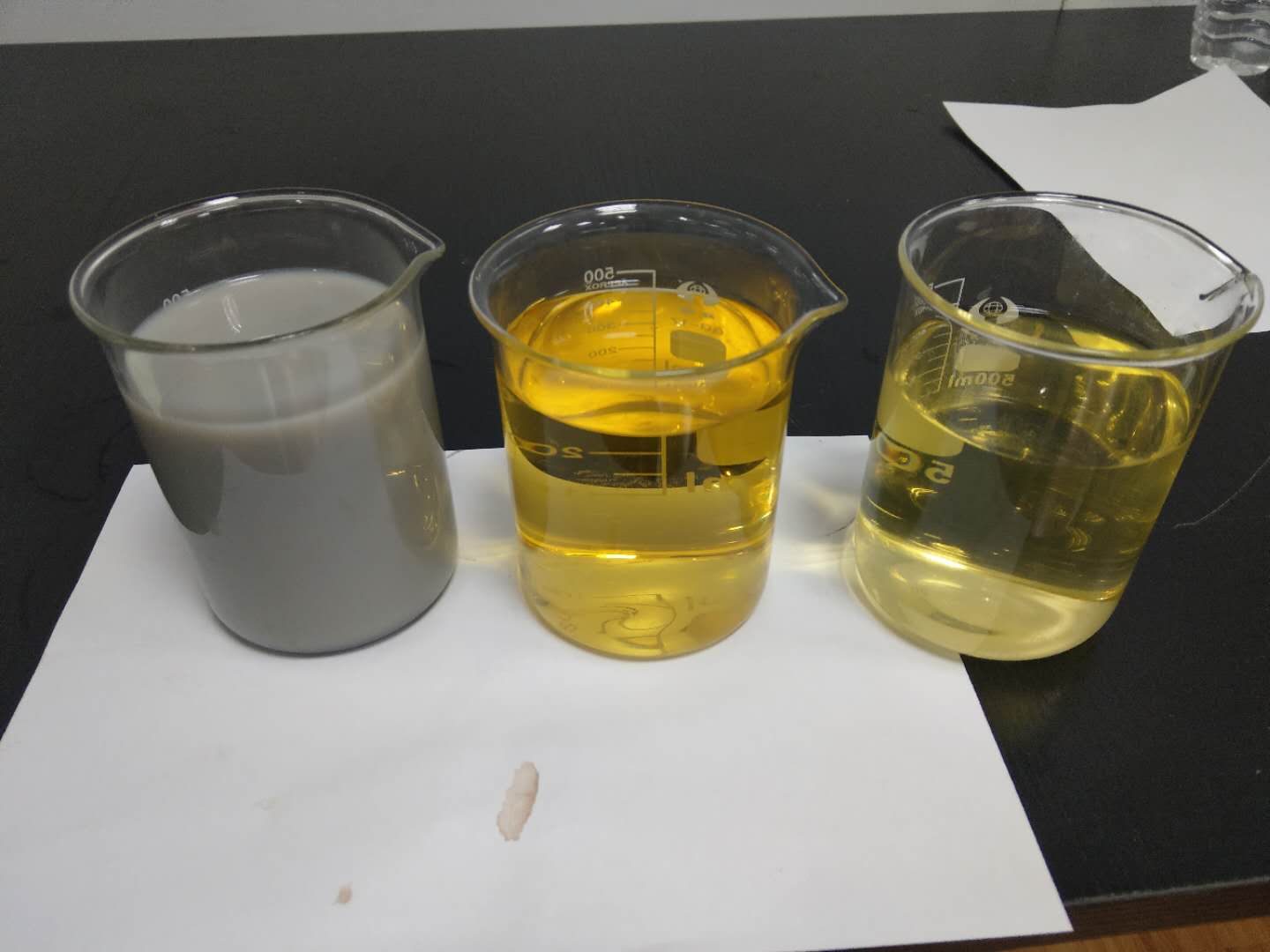油水分离现场